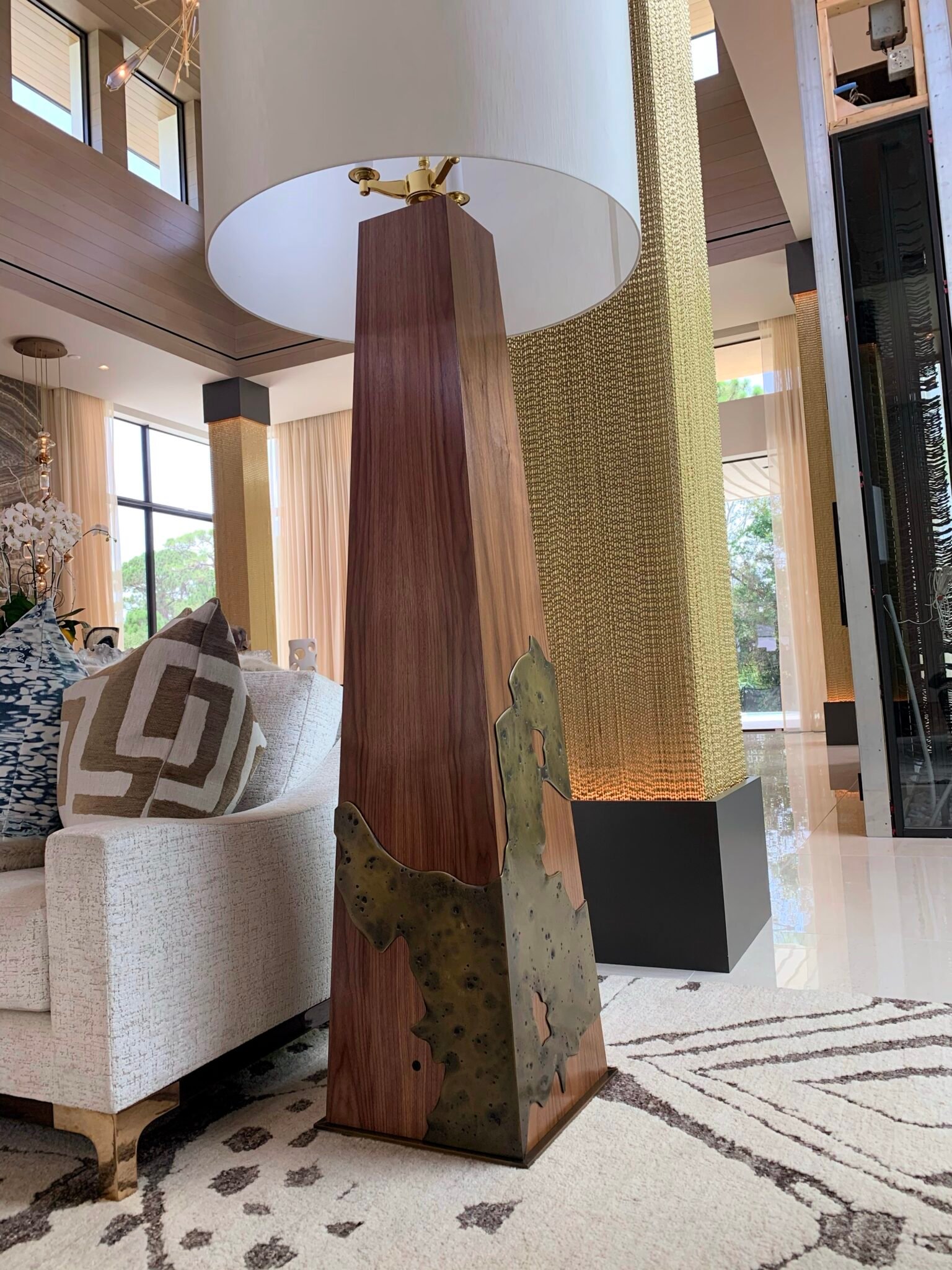 brown lamps 13